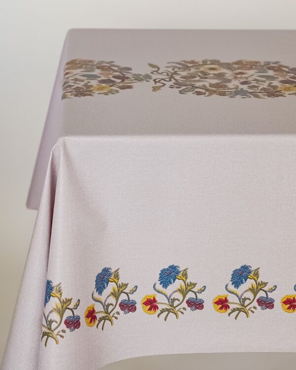 Tovaglia A Metraggio Tolosa Decotex in Pvc Effetto Tessuto Prestige Collection Antimacchia