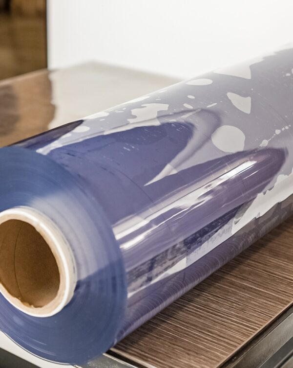 Decoglass Pvc Trasparente Effetto Vetro Proteggi Superfici O Copritavolo A Metraggio Spessore 1.4 Mm larghezza 1 Metro