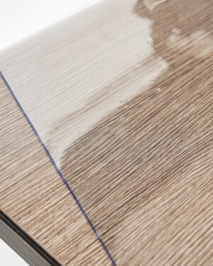 Decoglass Pvc Trasparente Effetto Vetro Proteggi Superfici O Copritavolo A Metraggio Spessore 1.4 Mm larghezza 1 Metro