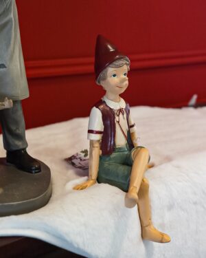 Pinocchio Vintage in Poliresina Preziosa Luxury