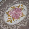 Tappeto Rettangolare Jackie Jacquard Piazzato Cinigliato Preziosa Home Rosa Panna Tortora Grigio Misure Varie Antiscivolo
