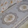Tappeto Rettangolare Jackie Jacquard Piazzato Cinigliato Preziosa Home Rosa Panna Tortora Grigio Misure Varie Antiscivolo