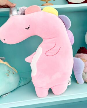Peluche Cuscino Sagomato Animaletto Colori Pastello Morbidissimo