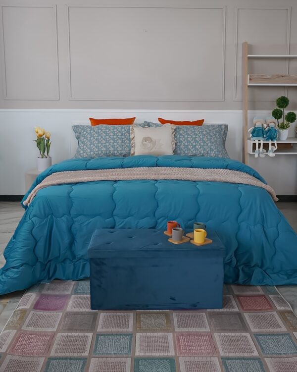 Tappeto Patchwork Multicolor in Lattice Antiscivolo 100x150 cm