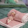Plaid Lady Marion In Coral Fleece Con Retro Sherpa