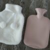 Bouledell’Acqua Calda Azzurra in Ecopelliccia e Pon Pon Sfoderabile