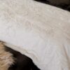 Coperta Plaid Ravaniemi Rabbit Jacquard Con Effetto 3D Floreale