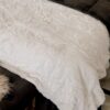 Coperta Plaid Ravaniemi Rabbit Jacquard Con Effetto 3D Floreale