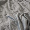 Coperta Plaid Ravaniemi Rabbit Jacquard Con Effetto 3D Floreale