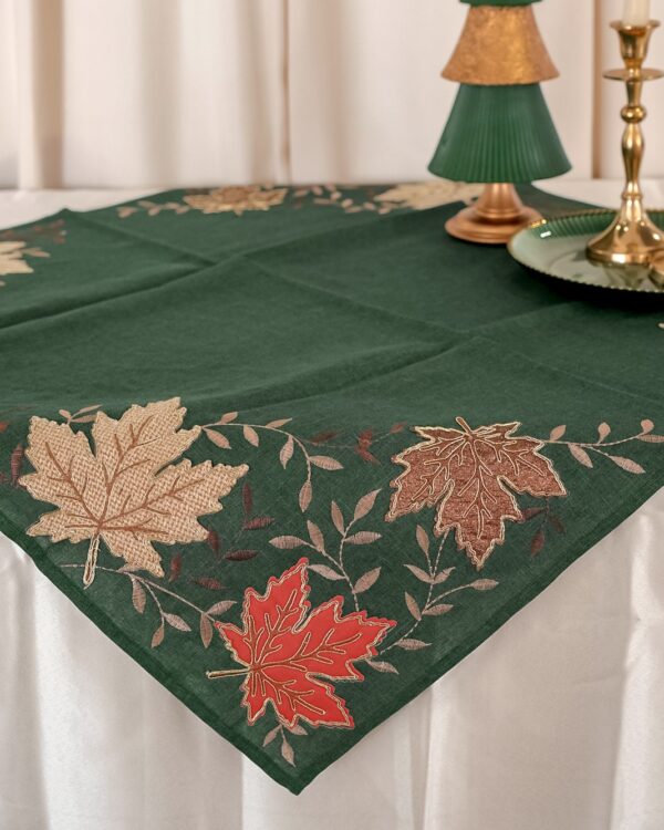 Centro 90x90 cm Verde Foglia Oro Renèe