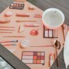 Tovaglietta Colazione In Vinile Tema Make Up