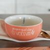 Ciotola Per La Colazione Con Frasi Simpatiche AD In Ceramica