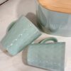 Coppia Tazze Mug Menta Con Manico In Ceramica Preziosa Home