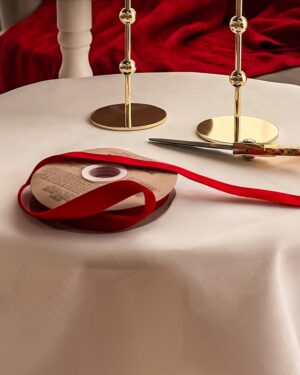 Nastro In Velluto Rosso