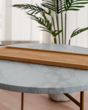 Vassoio Rettangolare in Legno Bambu' Mercury