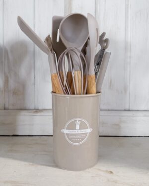 Set Porta Utensili Da Cucina Con 12 Utensili AD Star