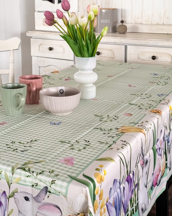 Tovaglia Antimacchia I Pasqualini Fancy Home da 6 o 12 Posti