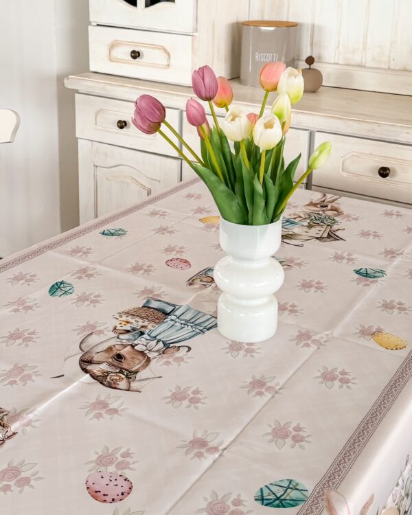 Tovaglia Antimacchia I Pasqualini Fancy Home da 6 o 12 Posti