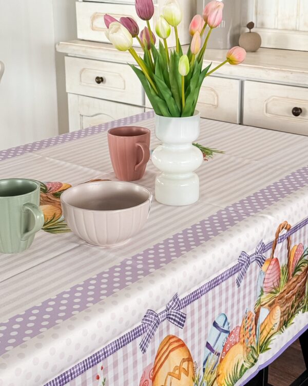 Tovaglia Antimacchia I Pasqualini Fancy Home da 6 o 12 Posti