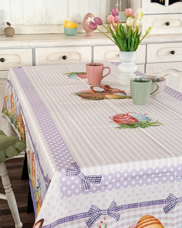 Tovaglia Antimacchia I Pasqualini Fancy Home da 6 o 12 Posti