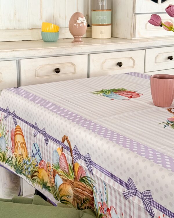 Tovaglia Antimacchia I Pasqualini Fancy Home da 6 o 12 Posti