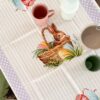 Tovaglia Antimacchia I Pasqualini Fancy Home da 6 o 12 Posti