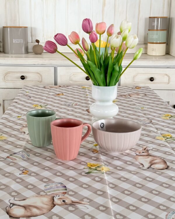 Tovaglia Antimacchia I Pasqualini Fancy Home da 6 o 12 Posti