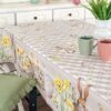 Tovaglia Antimacchia I Pasqualini Fancy Home da 6 o 12 Posti