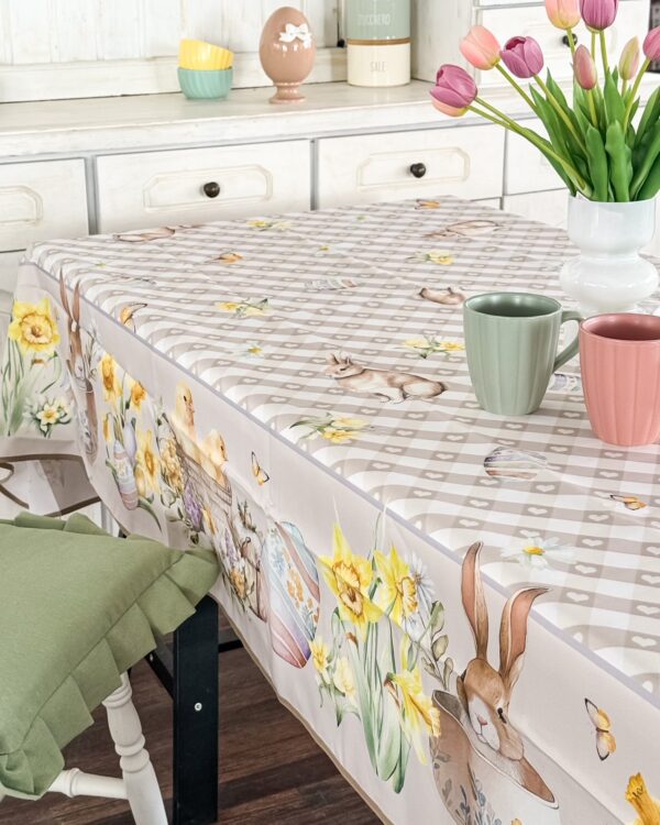 Tovaglia Antimacchia I Pasqualini Fancy Home da 6 o 12 Posti