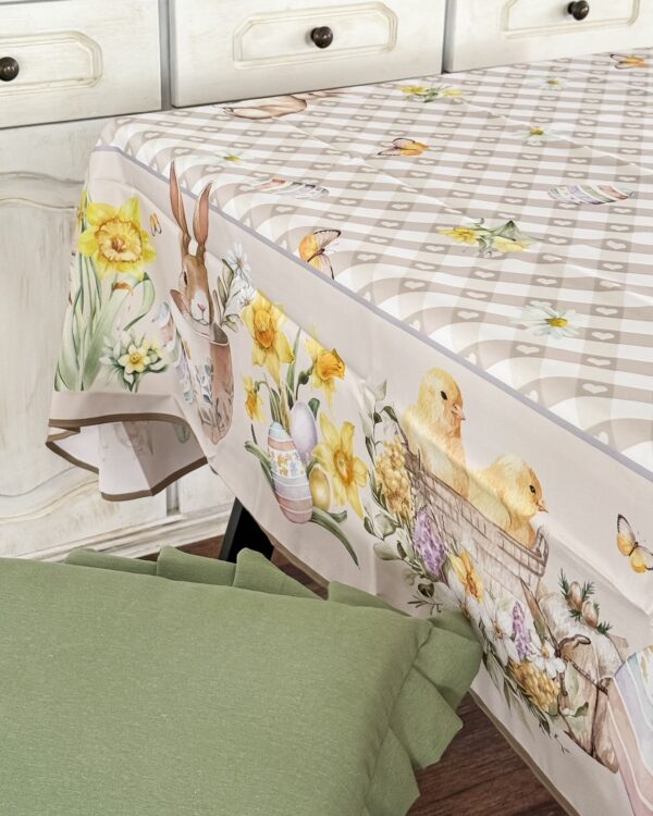 Tovaglia Antimacchia I Pasqualini Fancy Home da 6 o 12 Posti