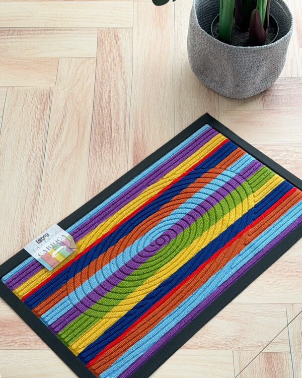 Zerbino Carioca Effetto Moquette Retro Antiscivolo Fancy Home