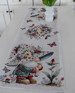Runner in Gobelin Pasqua Tessuto Jacquard Cinigliato Tg