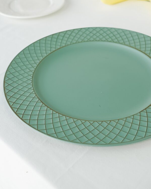 Sottopiatto Radial Verde Diametro 3 Cm Tognana