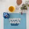 Tovaglietta Colazione In Vinile Super Papà e Super Mamma