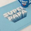 Tovaglietta Colazione In Vinile Super Papà e Super Mamma