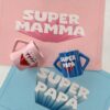 Tovaglietta Colazione In Vinile Super Papà e Super Mamma