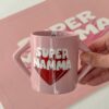 Tazza Mug Super Papà Super Mamma In Ceramica AD