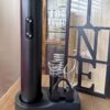 Apribottiglie Elettrico Per Vino Con Kit Accessori in Total Black