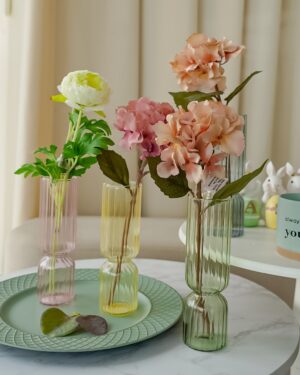 Vaso in Vetro Colori Pastello AD