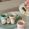 Tazza Mug Con Manico Con Frasi Colori Pastello Matt
