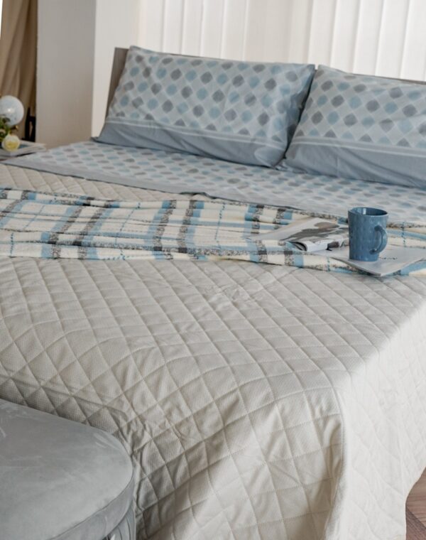 Completo Lenzuola Manifatture Imberti Living A Rombi Geometrico