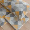 Completo Lenzuola Geometriche Manifatture Imberti Misura Maxi-18975