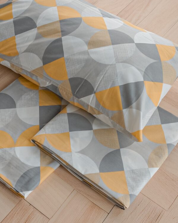 Completo Lenzuola Geometriche Manifatture Imberti Misura Maxi