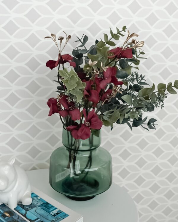 Vaso Wendie In Vetro Colorato Design Moderno 2 Misure