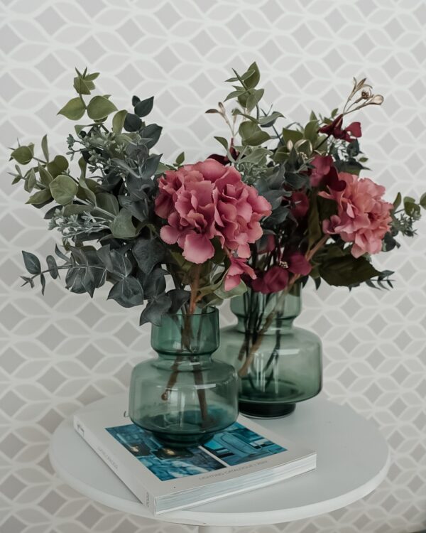 Vaso Wendie In Vetro Colorato Design Moderno 2 Misure