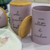 Barattoli Douglas Sale Zucchero e Caffè Colorati e Tappo In Bamboo