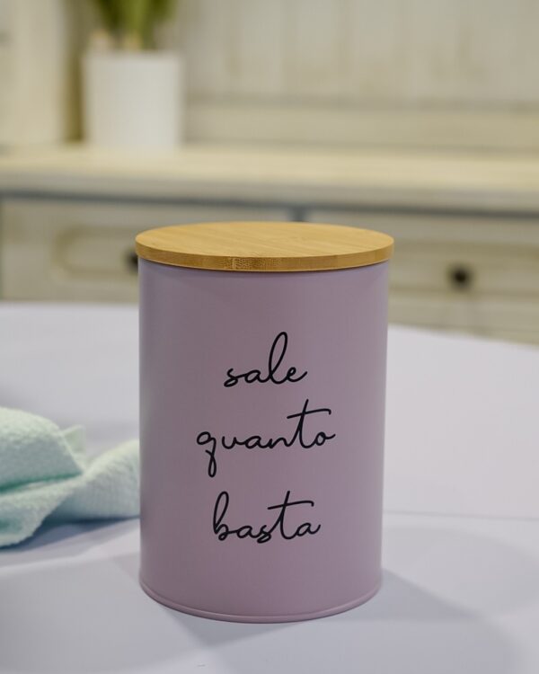 Barattoli Douglas Sale Zucchero e Caffè Colorati e Tappo In Bamboo