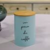 Barattoli Douglas Sale Zucchero e Caffè Colorati e Tappo In Bamboo