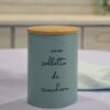Barattoli Douglas Sale Zucchero e Caffè Colorati e Tappo In Bamboo