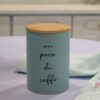 Barattoli Douglas Sale Zucchero e Caffè Colorati e Tappo In Bamboo